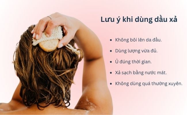 Những lưu ý cần nhớ khi sử dụng dầu xả giúp tóc tránh hư tổn