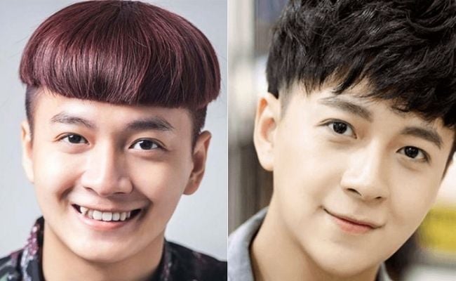 tóc mái ngố nam đẹp, quyến rũ