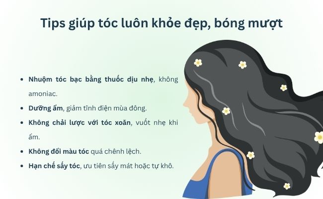 Một số tips cho mái tóc của bạn luôn khỏe đẹp và bóng mượt