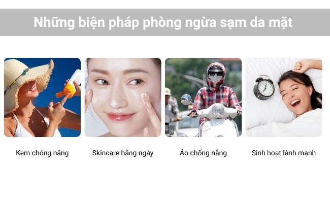 Cách phòng tránh bị sạm da mặt