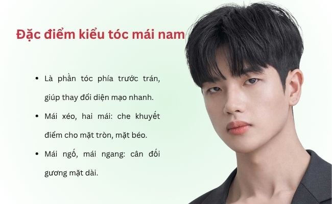 Đặc điểm kiểu tóc mái nam
