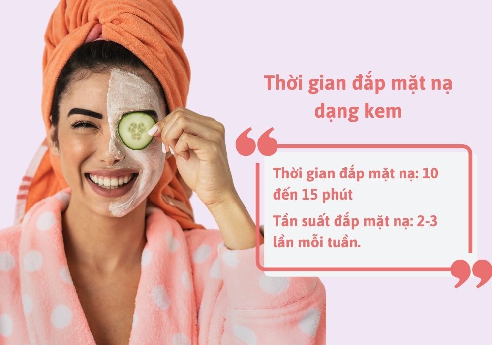 Nên đắp mặt nạ bao nhiêu phút thì hiệu quả nhất?