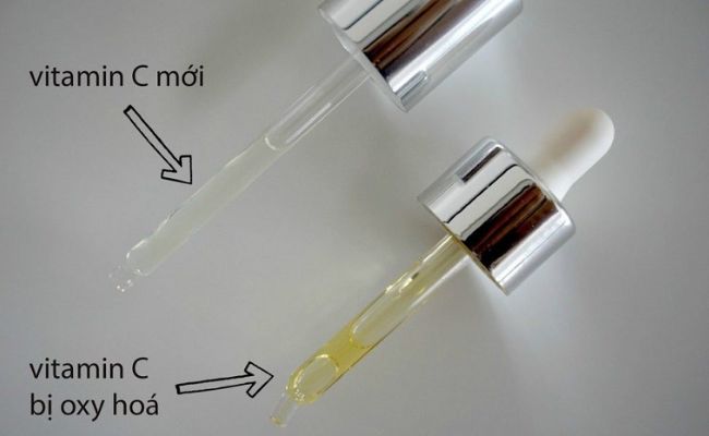 cách bảo quản serum vitamin c