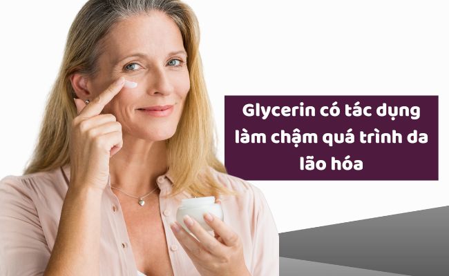 Glycerin có tác dụng gì trong mỹ phẩm?