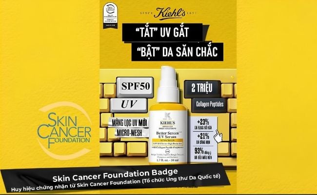 Kem chống nắng Kiehl's Better Screen UV Serum