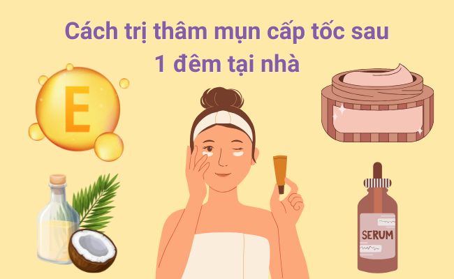 Đánh bay vết thâm mụn nhanh nhất bằng phương pháp tự nhiên