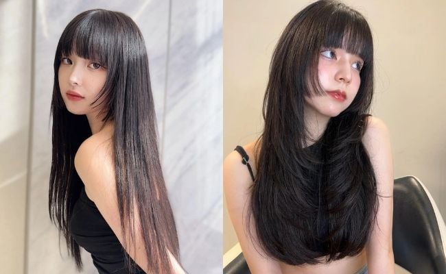 kiểu tóc trán cao giúp che khuyết điểm