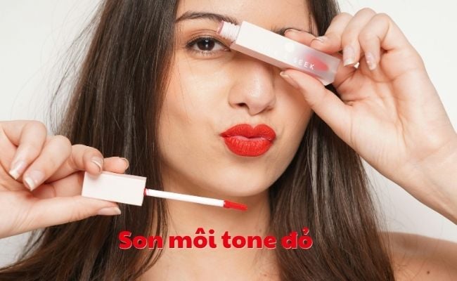 Son môi tone đỏ