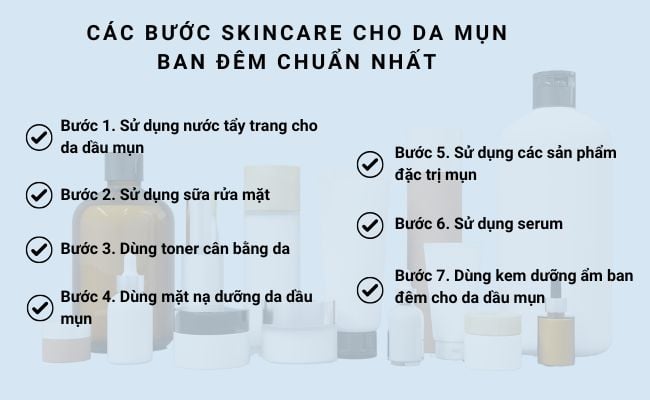 Cấp ẩm cho da dầu mụn