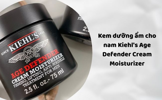 Kem dưỡng ẩm cho da dầu Kiehl's Age Defender Cream Moisturizer
