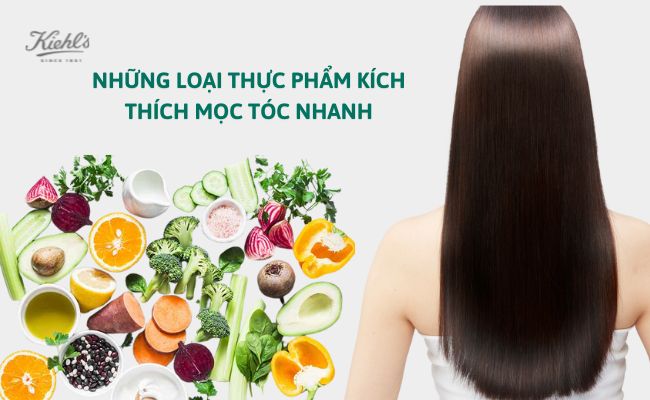 Những loại thực phẩm kích thích mọc tóc nhanh
