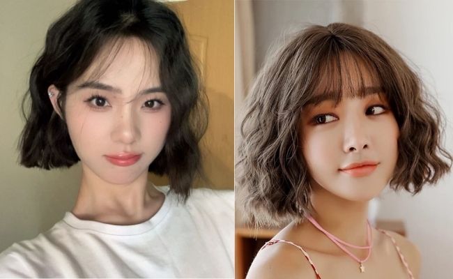 Uốn tóc gợn sóng ngắn