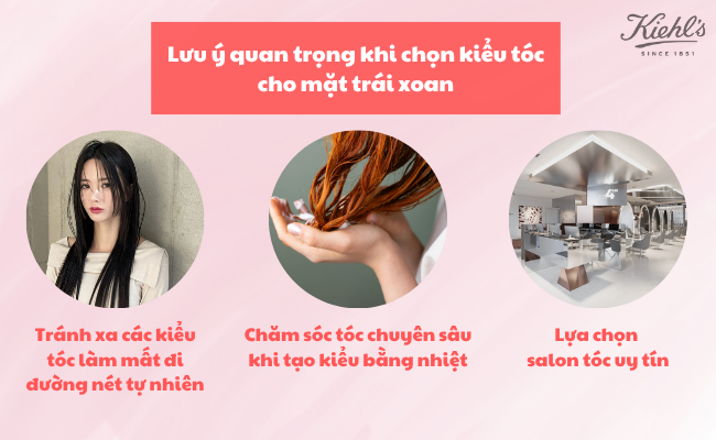Lưu ý quan trọng khi chọn kiểu tóc cho mặt trái xoan