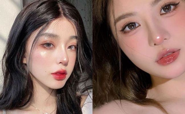 Tone makeup kỷ yếu màu hồng đỏ
