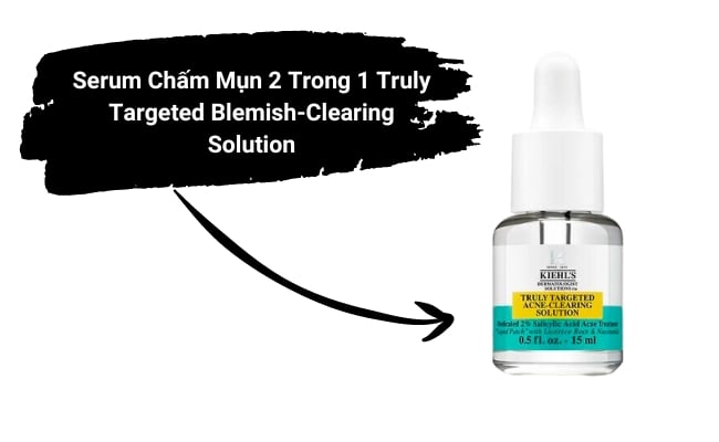 Serum Se Khít Lỗ Chân Lông Cho Da Dầu 2 Trong 1 Truly Targeted Blemish-Clearing Solution 