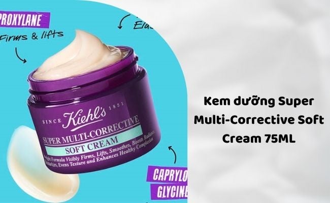 Kem Dưỡng Da Ban Đêm Chống Lão Hóa Kiehl's Super Multi-Corrective Cream 75ML