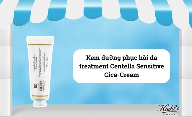 Kem dưỡng phục hồi da treatment Centella Sensitive Cica-Cream