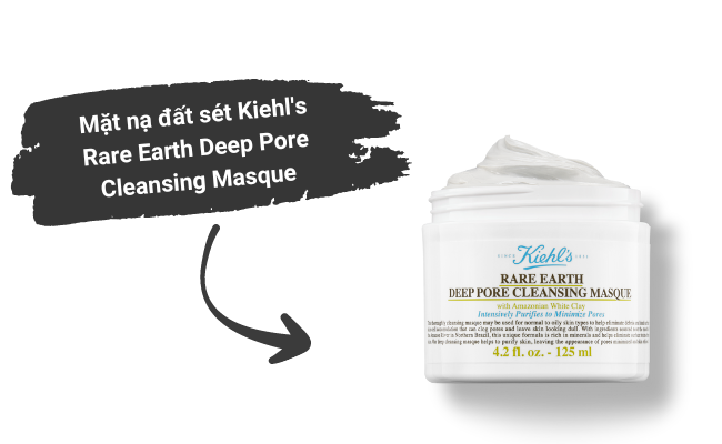 Mặt nạ đất sét Kiehl's Rare Earth Deep Pore Cleansing Masque