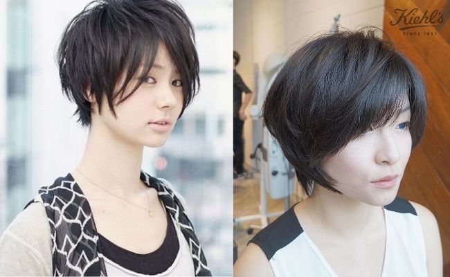 Kiểu tóc tém mặt dài