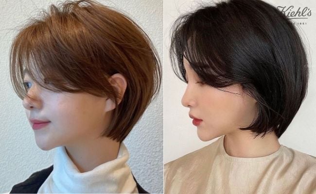 Tóc pixie cho tóc dày
