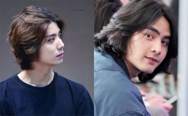 Tóc dài uốn nhẹ nghệ sĩ