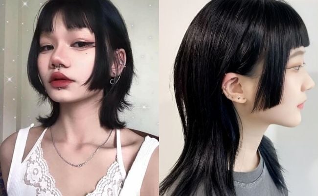 Tóc Hime mullet