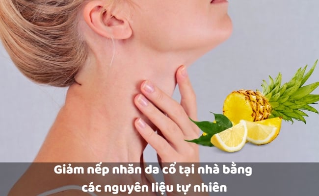Nguyên nhân gây nếp nhăn ở cổ