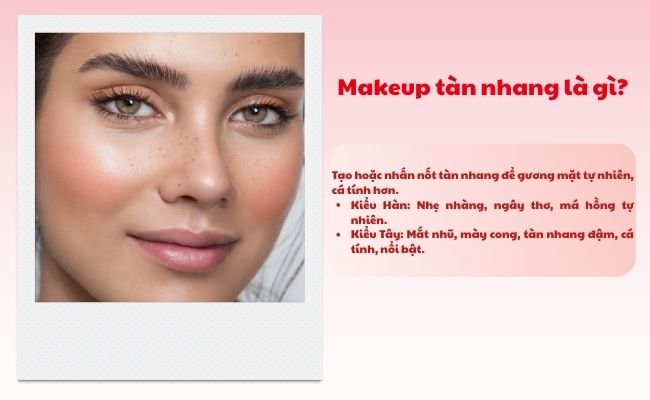 Makeup tàn nhang là gì?