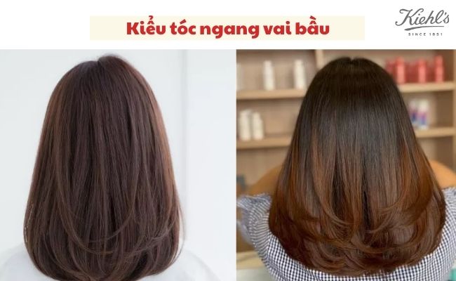 Kiểu tóc ngang vai bầu