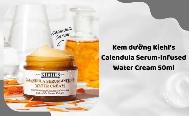 Kem dưỡng Kiehl’s Calendula Serum-Infused Water Cream 50ml
