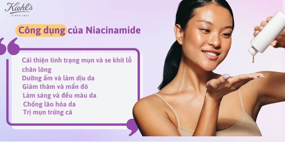 Công dụng của Niacinamide
