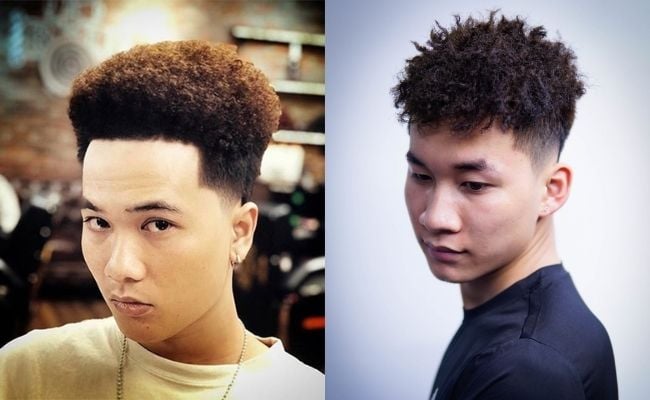 Tóc xoăn ngắn cho nam châu Phi