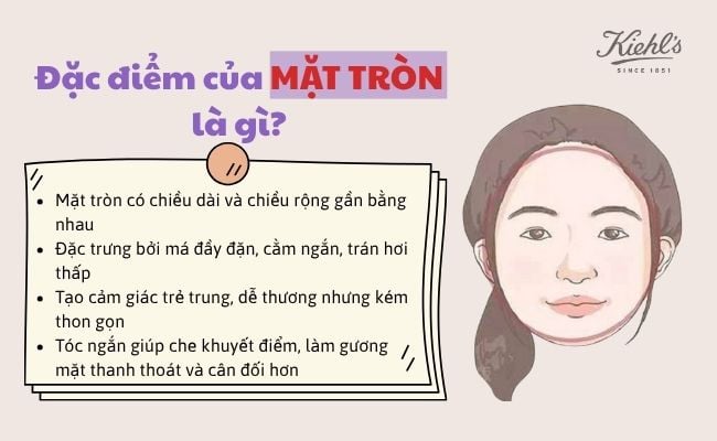 Đặc điểm khuôn mặt tròn ở nữ