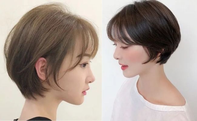 Tóc tomboy cá tính cho mặt dài