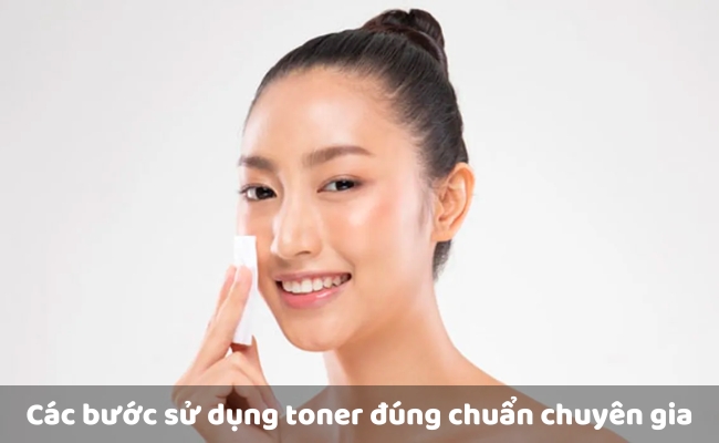Các bước sử dụng toner