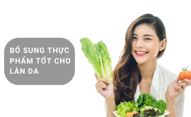 Ăn uống, nghỉ ngơi khoa học để bảo vệ da