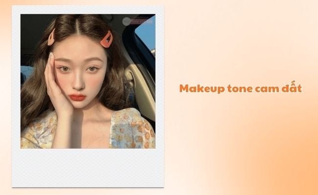 Makeup tone cam đất thời thượng