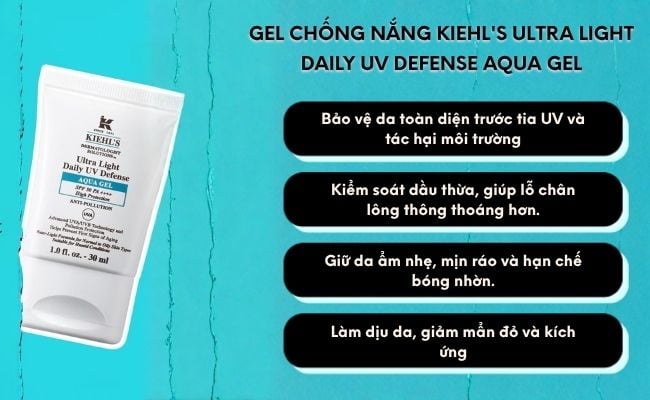 Kiehl's Ultra Light Daily UV Defense Aqua Gel