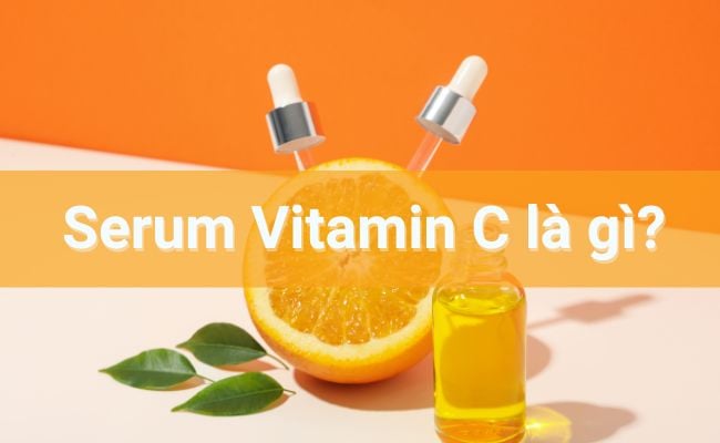 kết cấu serum Vitamin C 