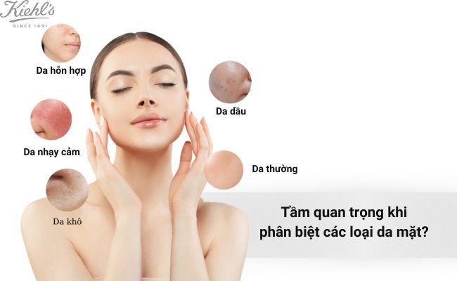 Tầm quan trọng của việc phân biệt các loại da