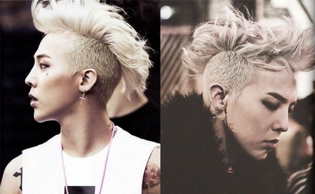 kiểu tóc G-Dragon đẹp

