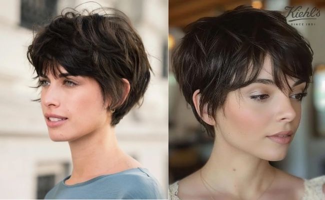 Kiểu tóc tém uốn sóng lơi