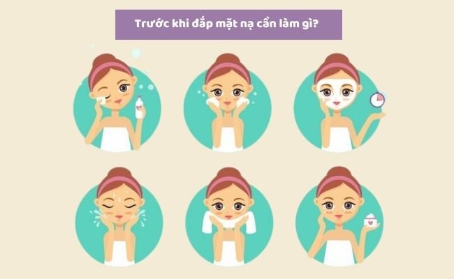 Trước khi đắp mặt nạ cần làm gì?
