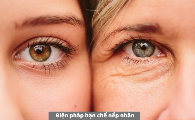 Các biện pháp hạn chế quá trình hình thành nếp nhăn