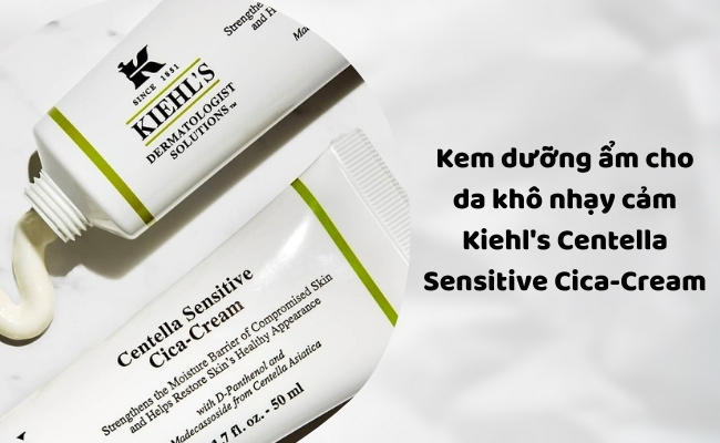 Kem dưỡng ẩm cho da khô nhạy cảm Kiehl's Centella Sensitive Cica-Cream