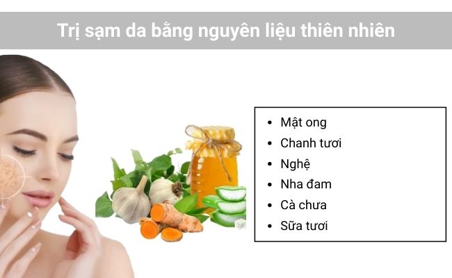 Điều trị sạm da bằng nguyên liệu thiên nhiên