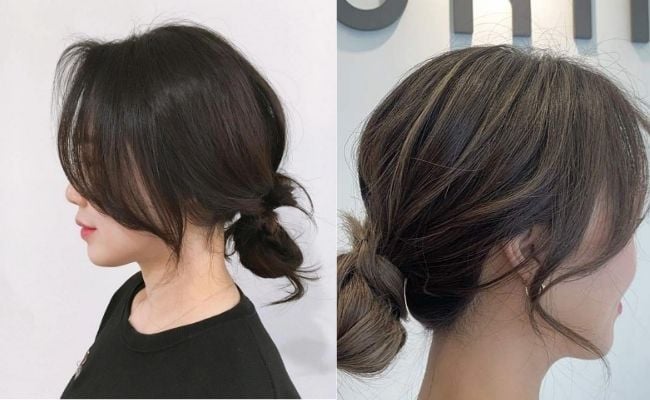 Cách búi tóc lỏng tự nhiên trẻ trung