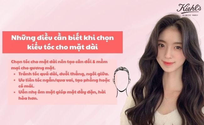 Những điều cần biết khi chọn kiểu tóc cho mặt dài