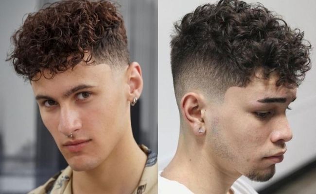 Tóc xoăn lọn nhỏ cho nam