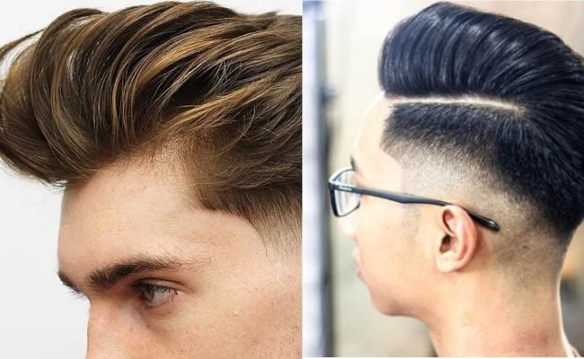 Kiểu tóc nam đẹp Pompadour
